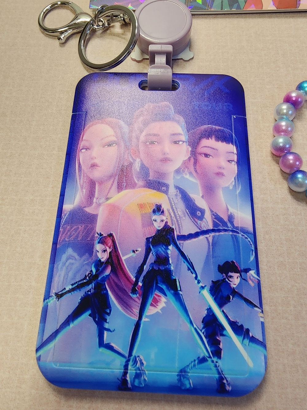 Holographic K-Pop Demon Hunters Sticker Book & Accessories Set - - Picture 4 of 13
